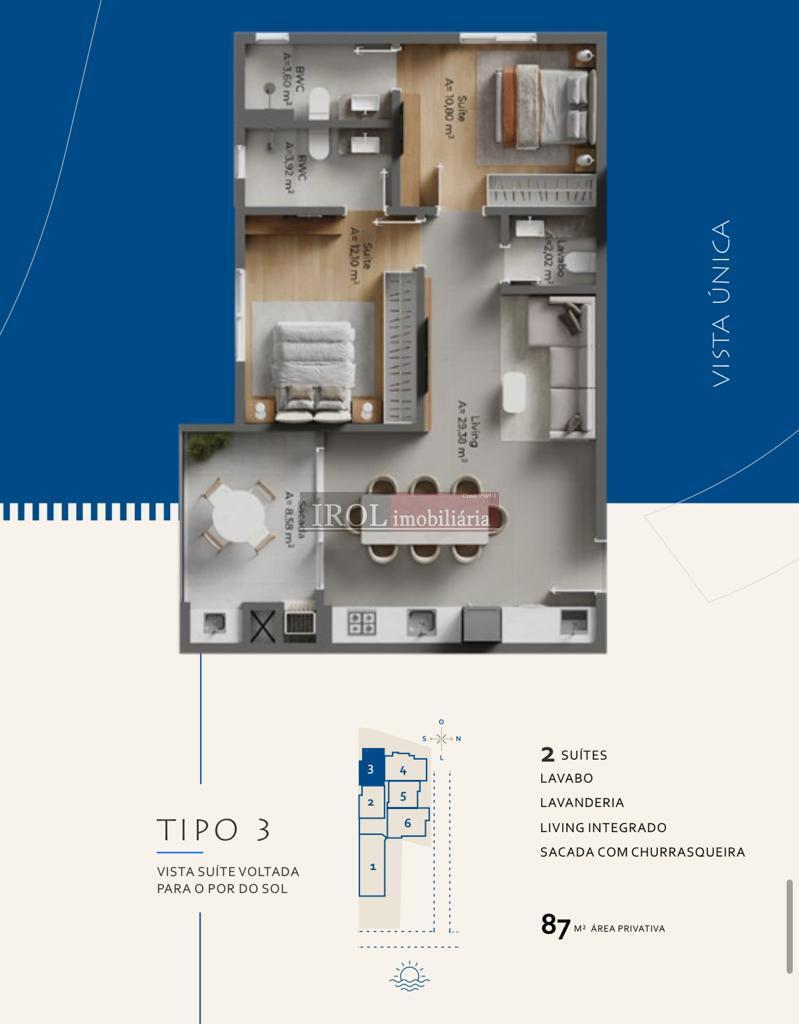 Apartamento à venda com 1 quarto, 82m² - Foto 15