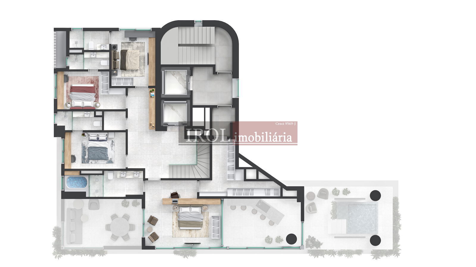 Apartamento à venda com 4 quartos, 344m² - Foto 31