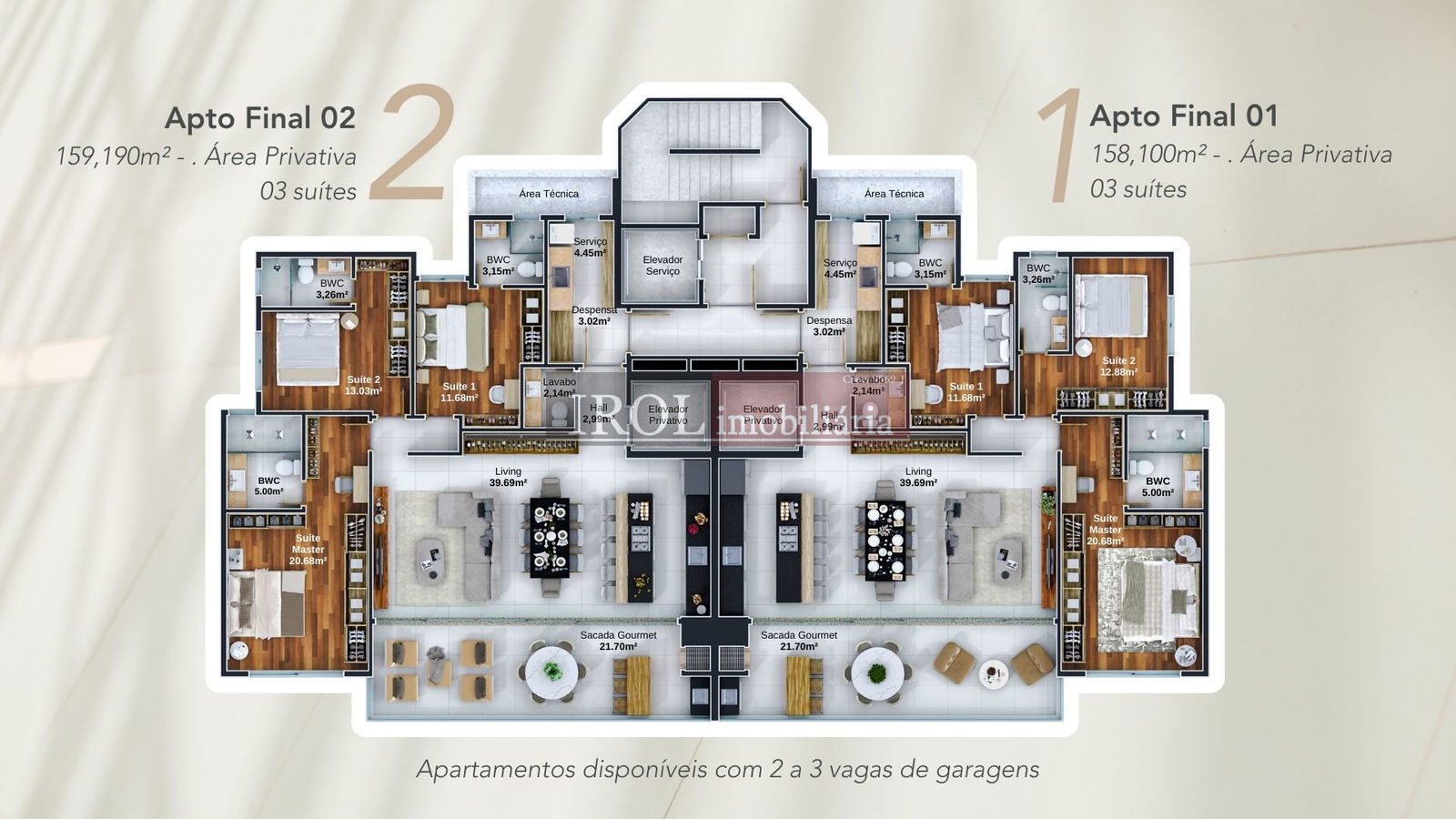 Apartamento à venda com 3 quartos, 159m² - Foto 22