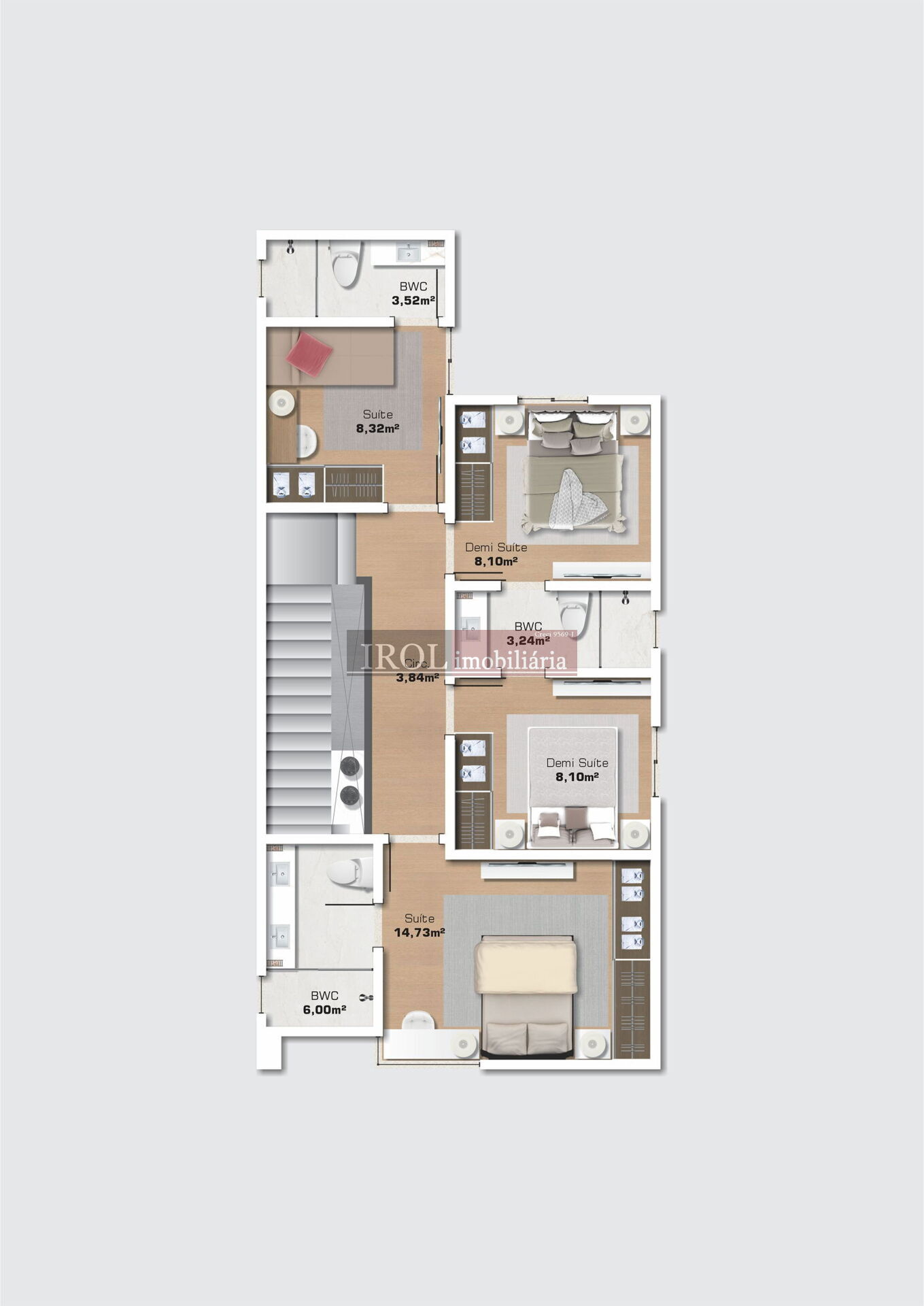 Apartamento à venda com 4 quartos, 202m² - Foto 9