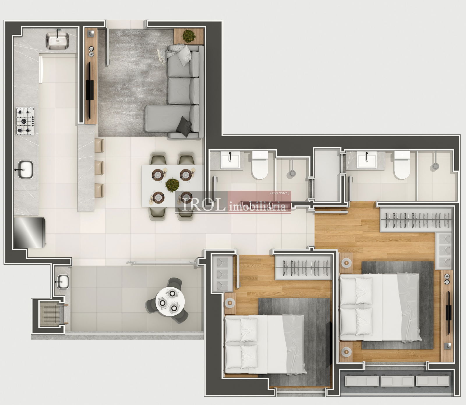 Apartamento à venda com 2 quartos, 73m² - Foto 56