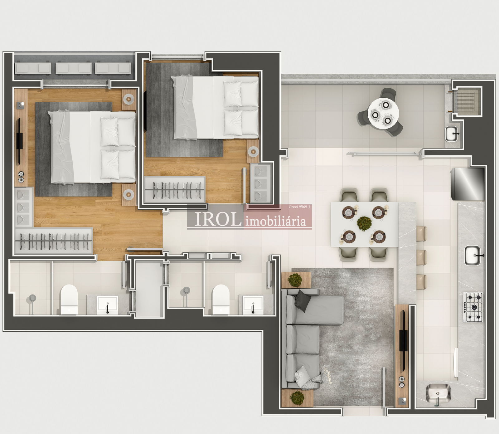 Apartamento à venda com 2 quartos, 73m² - Foto 55