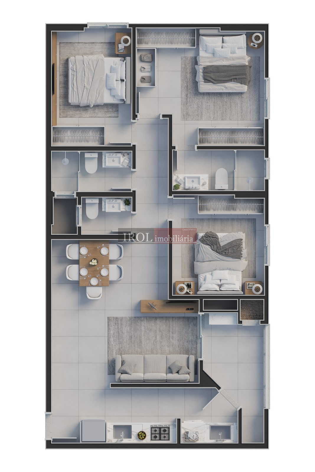 Apartamento à venda com 2 quartos, 55m² - Foto 18