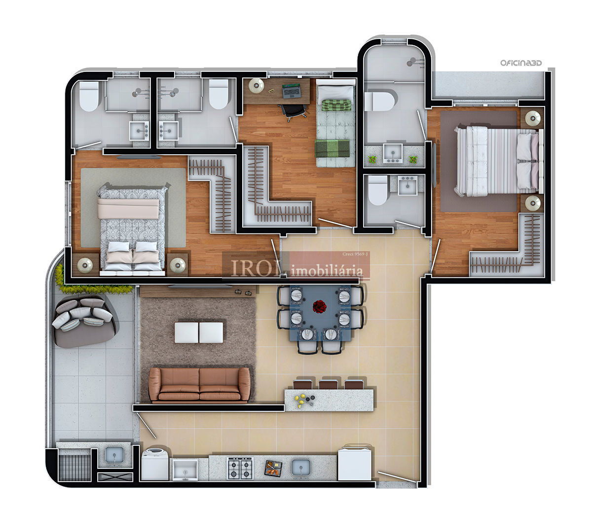 Apartamento à venda com 4 quartos, 220m² - Foto 52