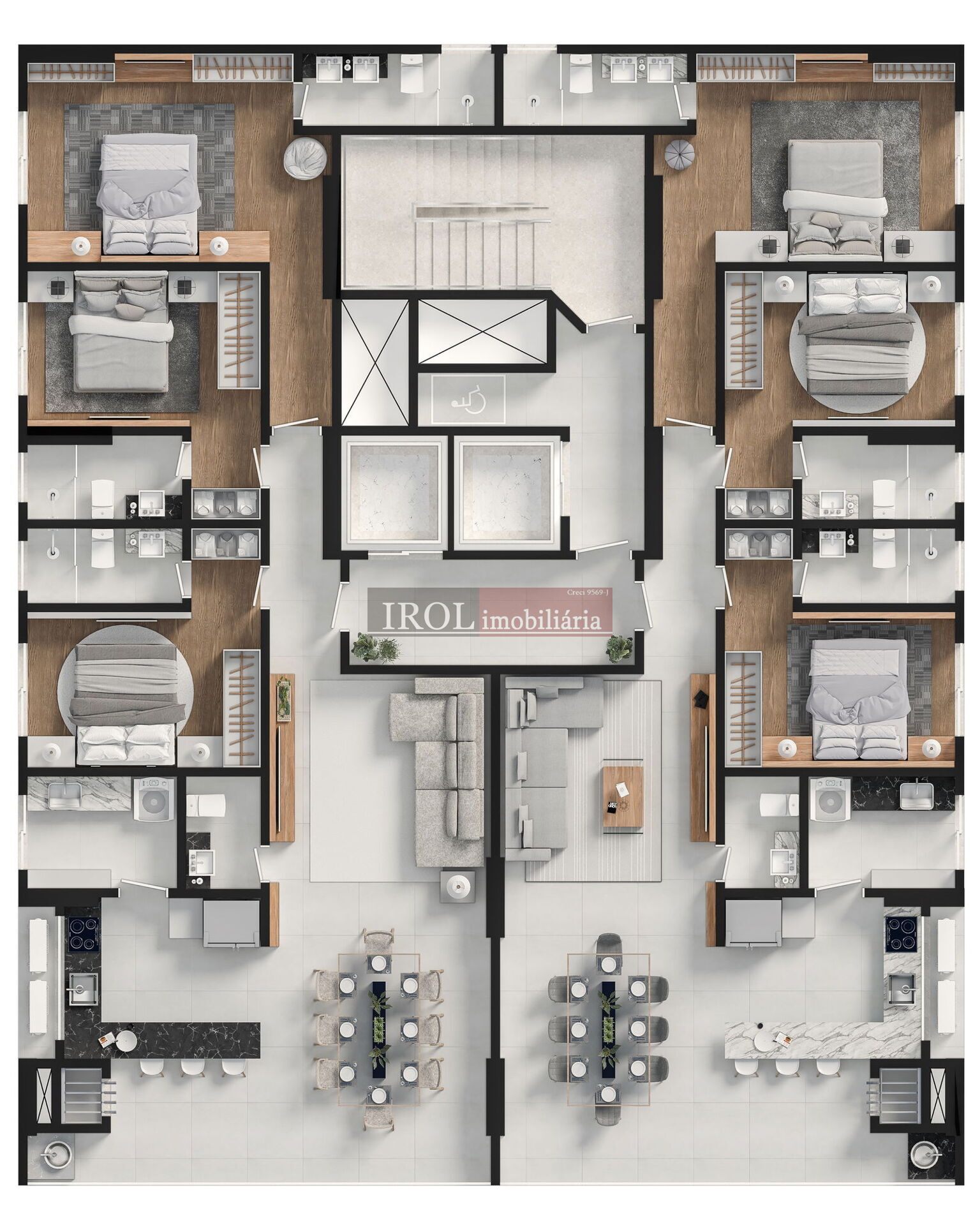 Apartamento à venda com 3 quartos, 118m² - Foto 19