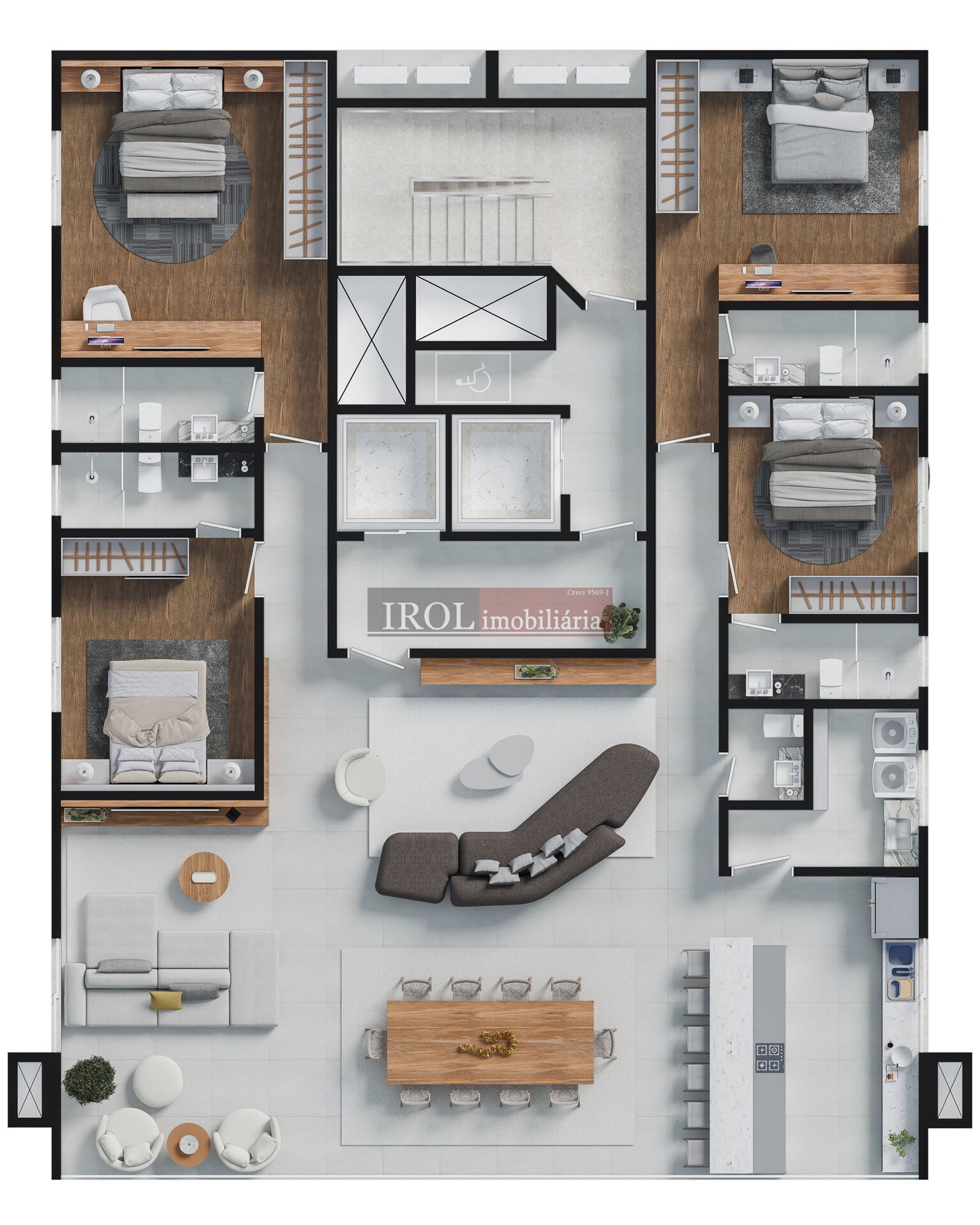 Apartamento à venda com 3 quartos, 118m² - Foto 18