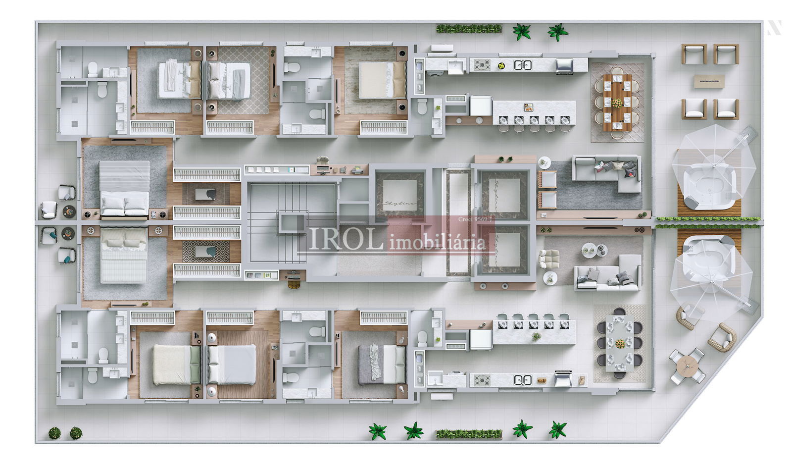 Apartamento à venda com 4 quartos, 233m² - Foto 5