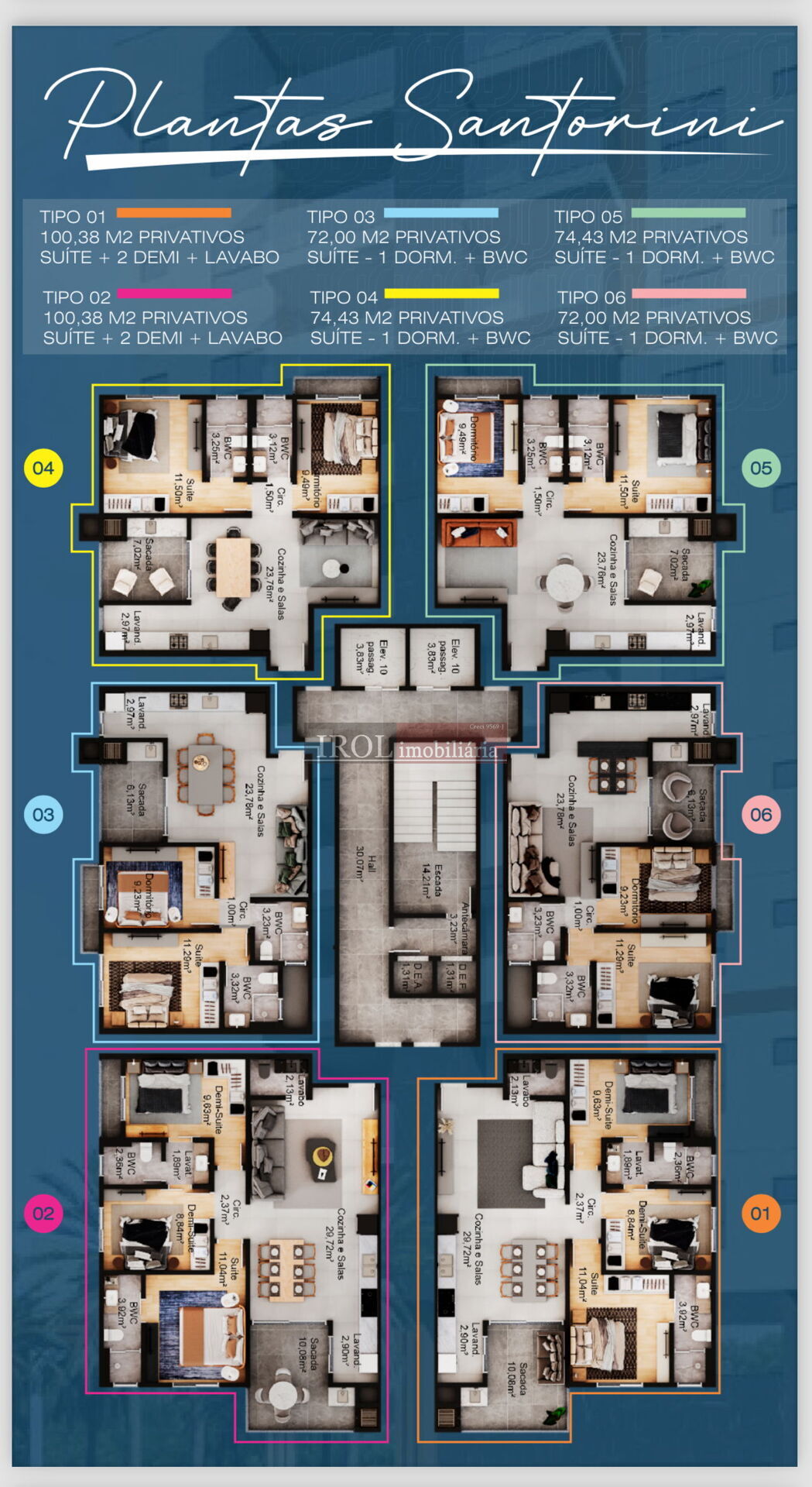 Apartamento à venda com 1 quarto, 74m² - Foto 33