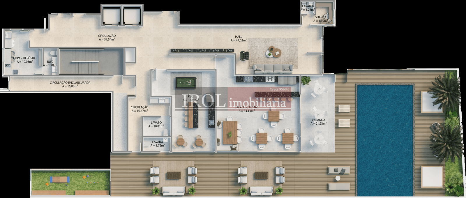 Apartamento à venda com 3 quartos, 219m² - Foto 41