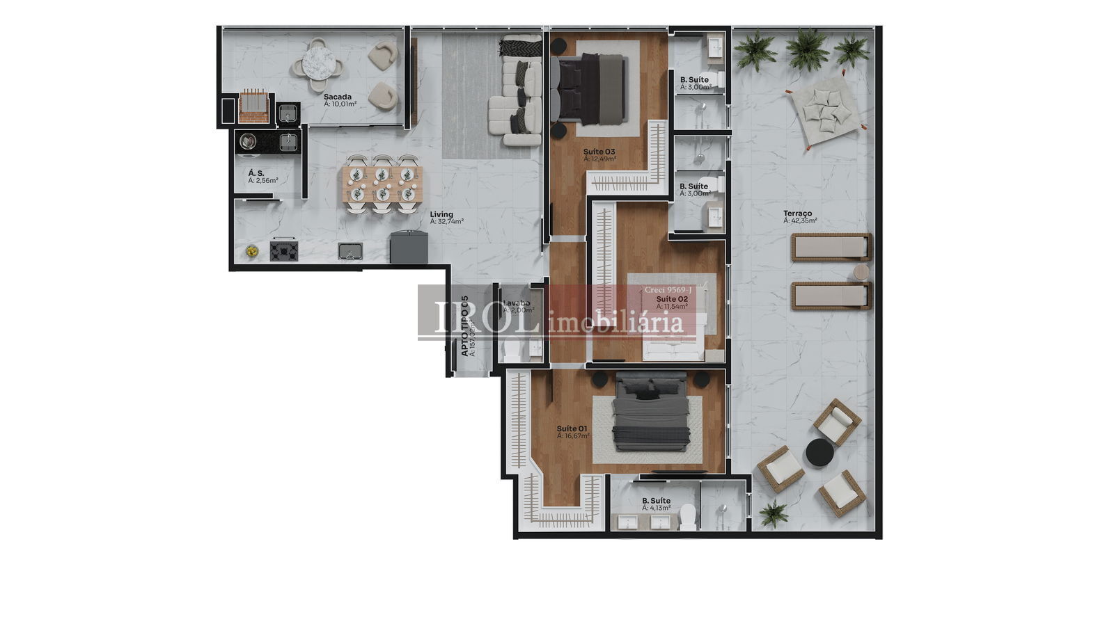 Apartamento à venda com 2 quartos, 72m² - Foto 31