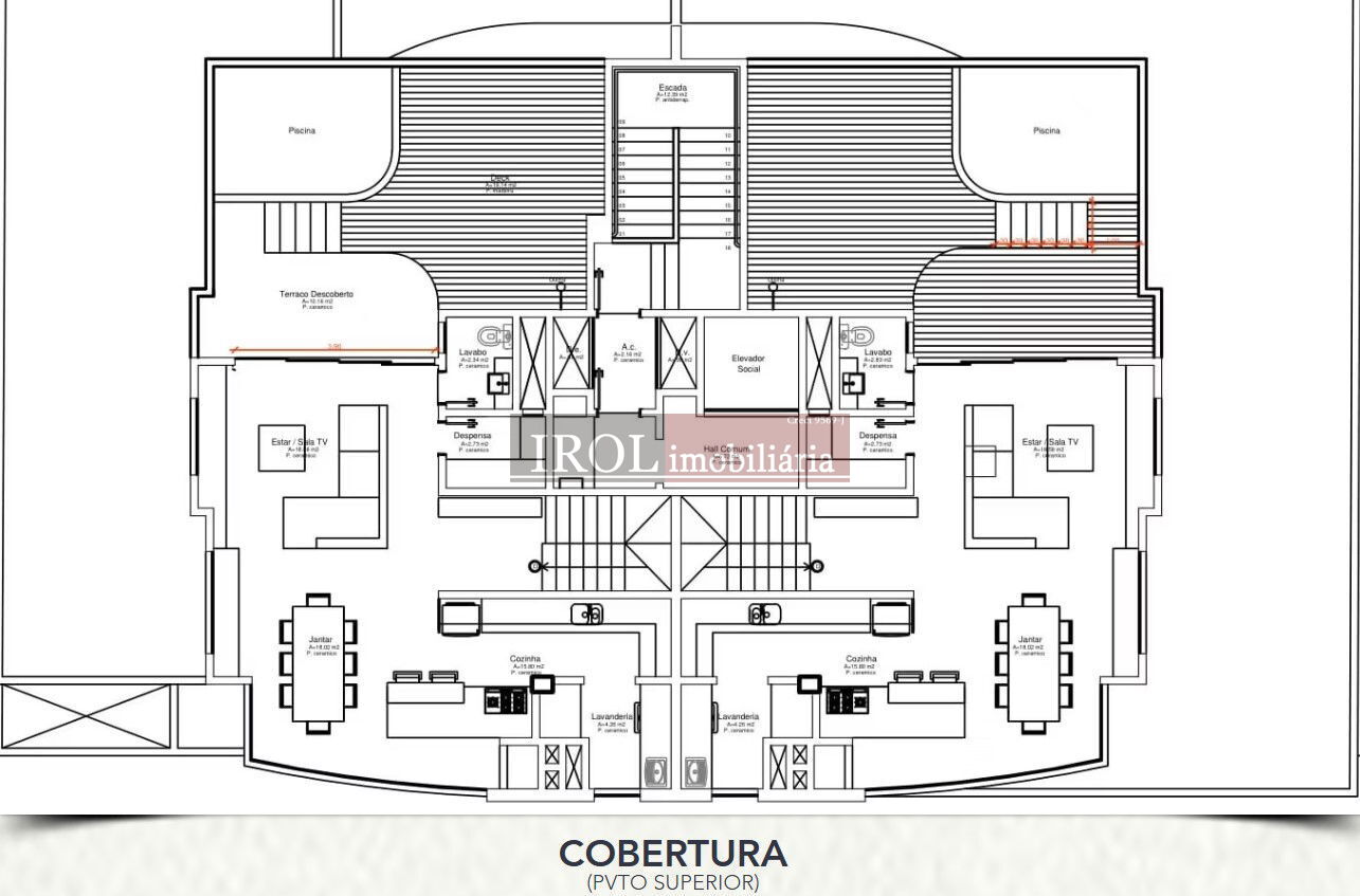 Cobertura à venda com 4 quartos, 240m² - Foto 27