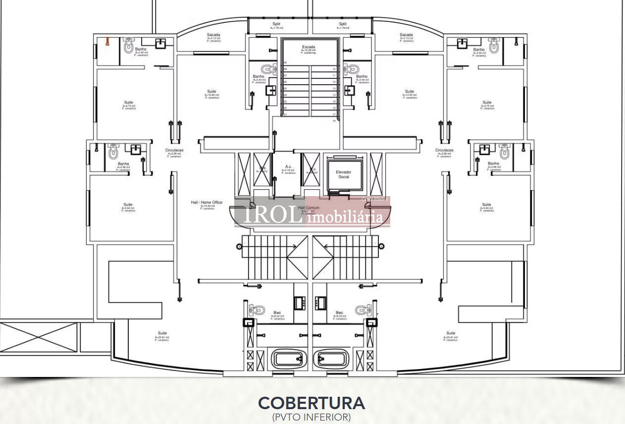 Cobertura à venda com 4 quartos, 240m² - Foto 28