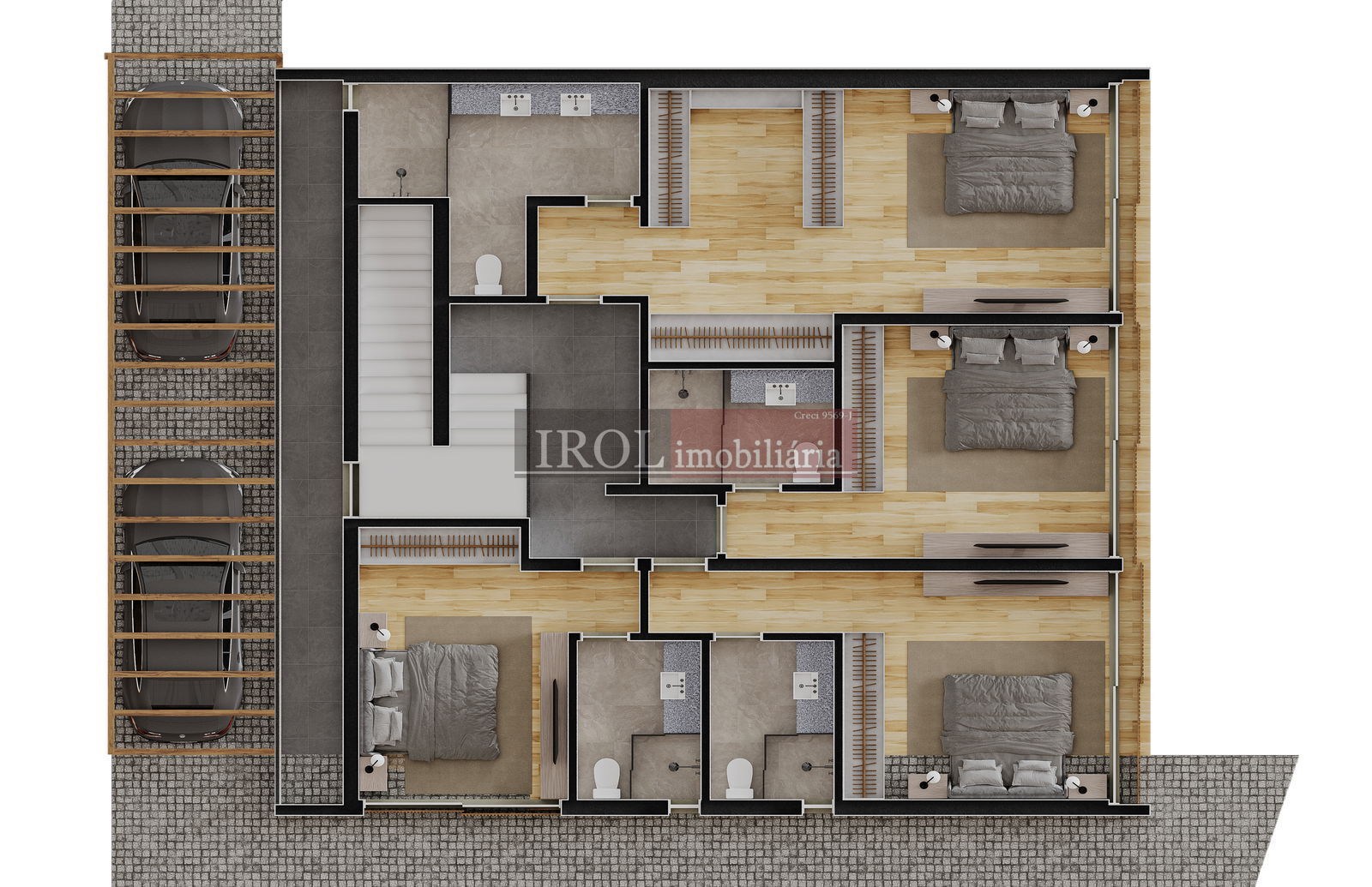 Apartamento à venda com 4 quartos, 298m² - Foto 3