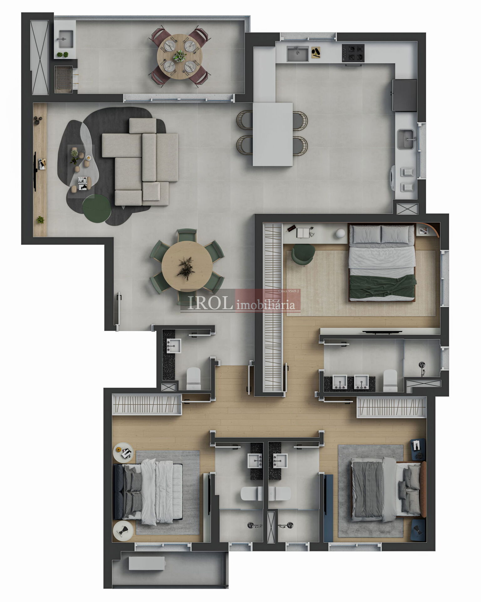 Apartamento à venda com 2 quartos, 86m² - Foto 41