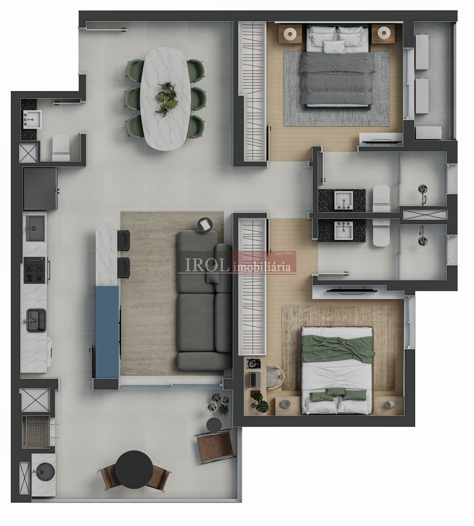 Apartamento à venda com 2 quartos, 86m² - Foto 42