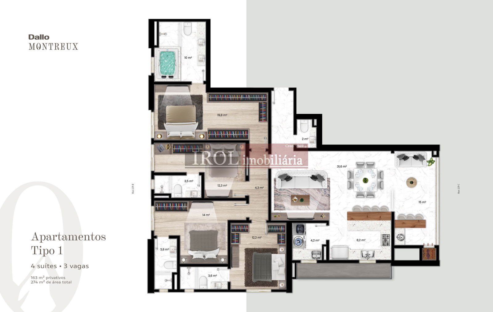 Apartamento à venda com 4 quartos, 163m² - Foto 25