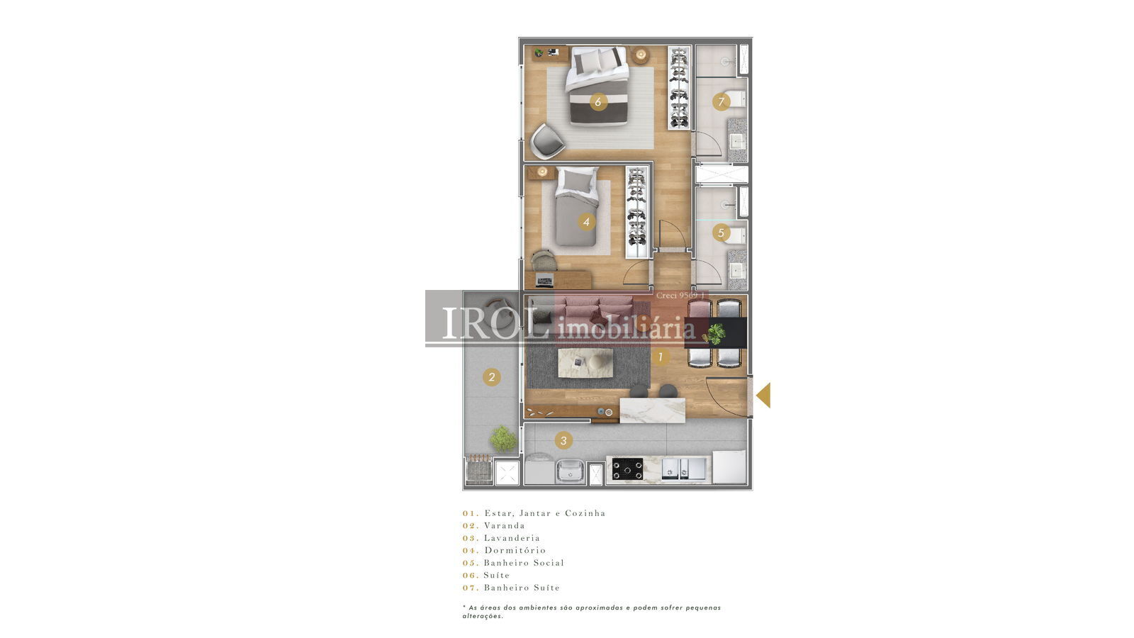 Apartamento à venda com 2 quartos, 66m² - Foto 20