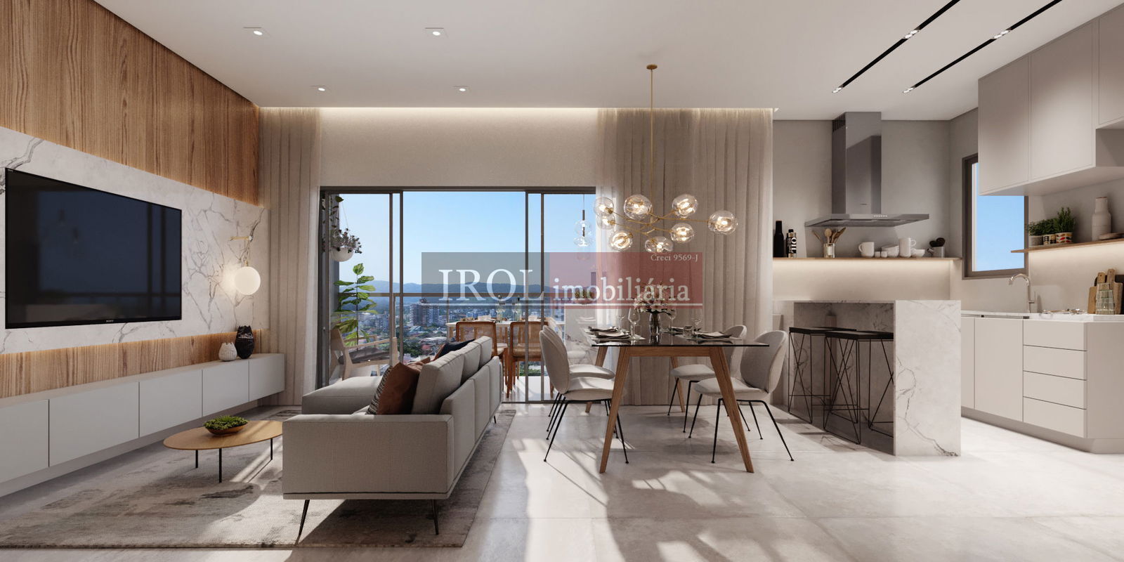 Apartamento à venda com 3 quartos, 103m² - Foto 2