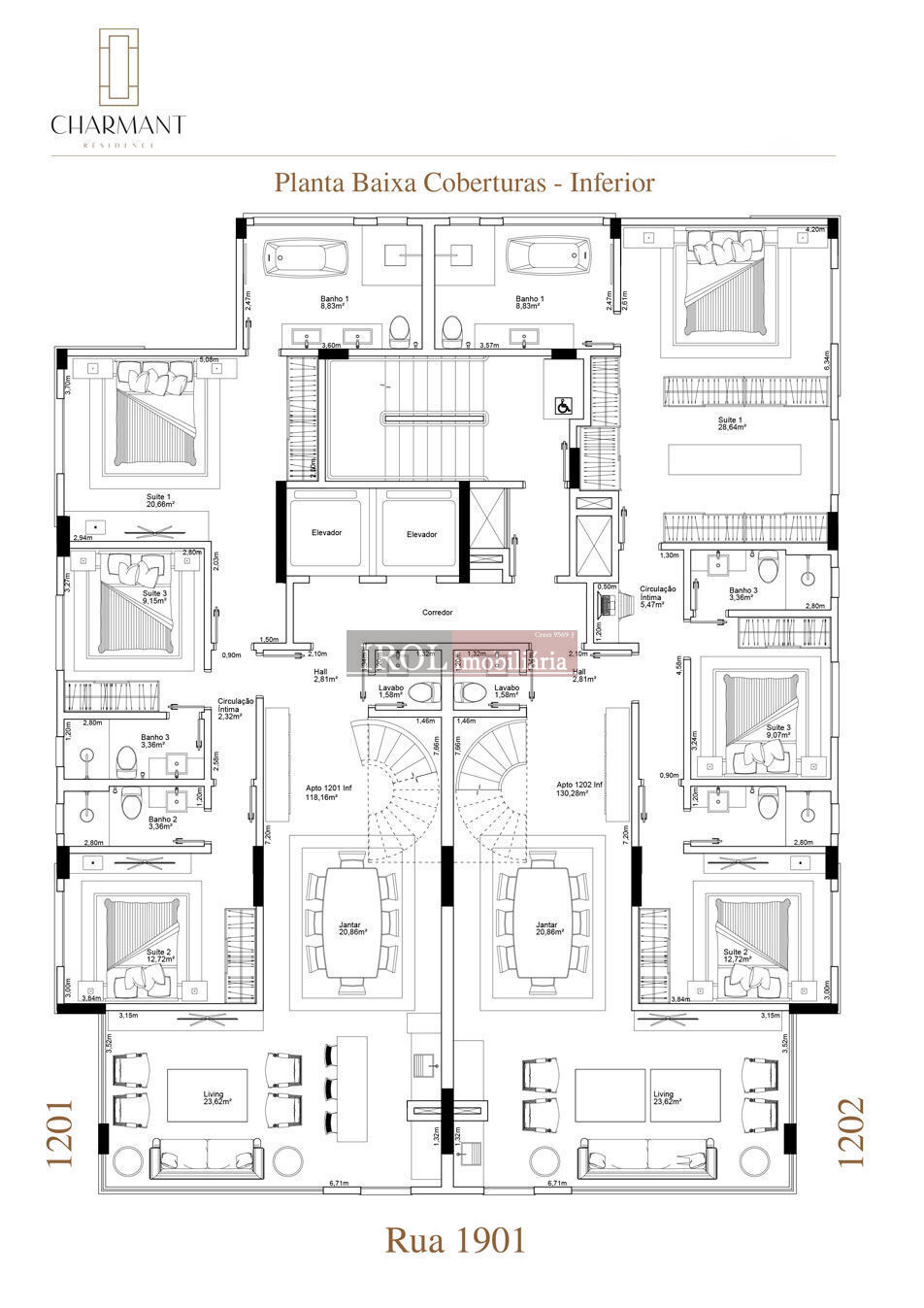 Apartamento à venda com 3 quartos, 118m² - Foto 40