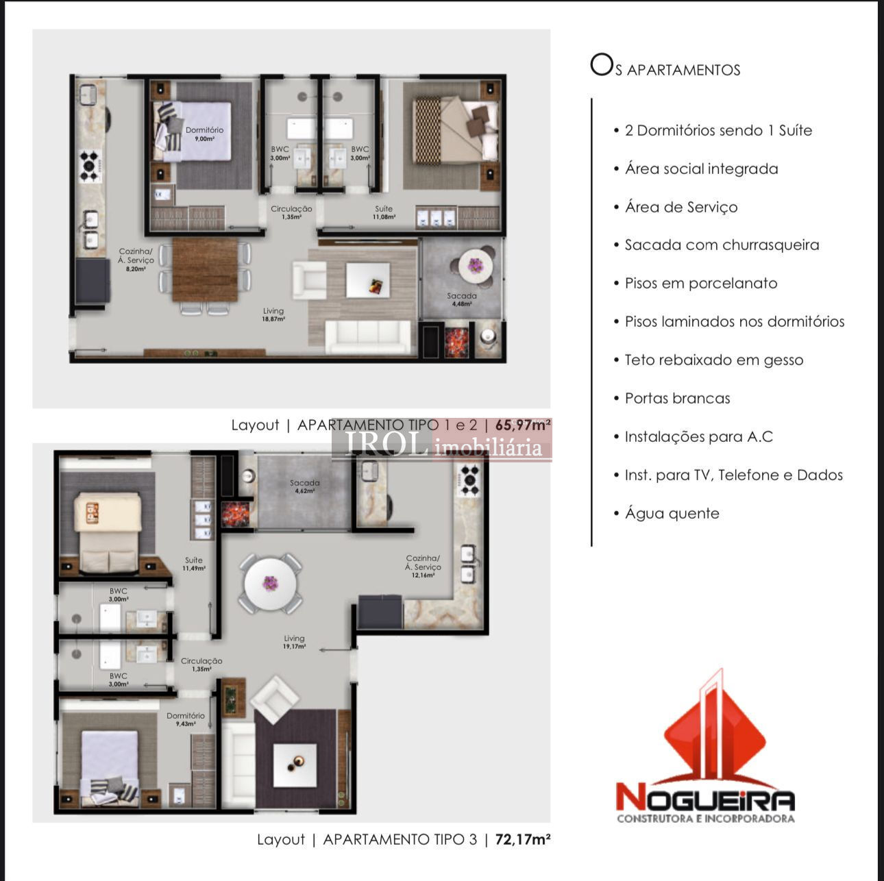 Apartamento à venda com 2 quartos, 171m² - Foto 6