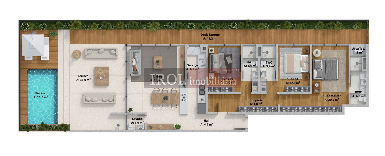 Apartamento à venda com 3 quartos, 163m² - Foto 22