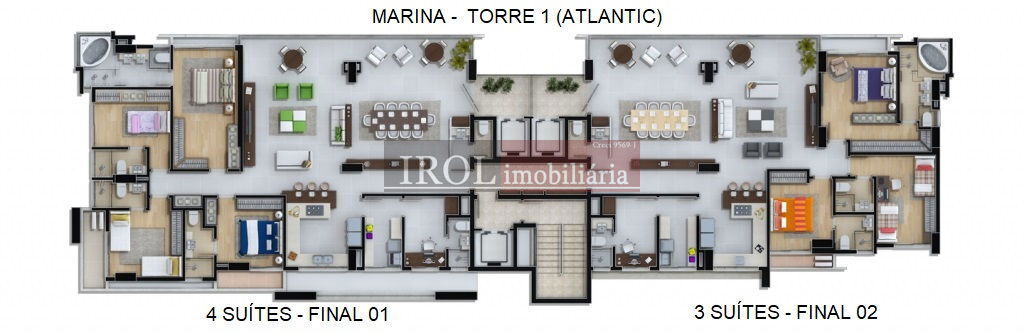 Apartamento à venda com 4 quartos, 220m² - Foto 52