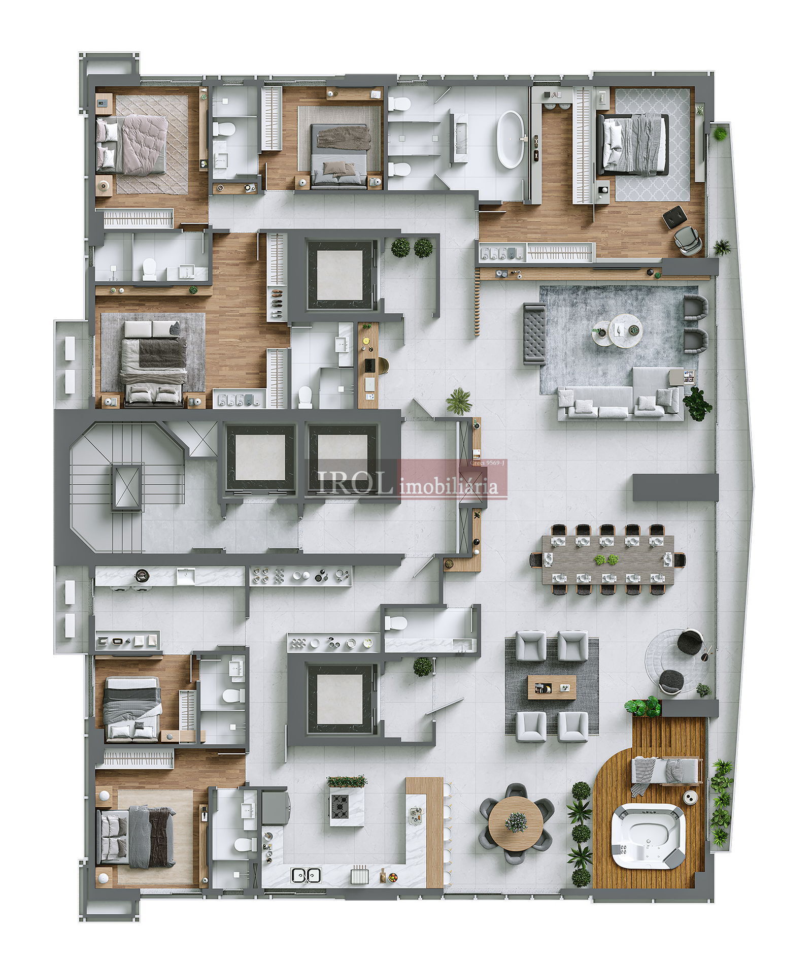 Apartamento à venda, 200m² - Foto 40