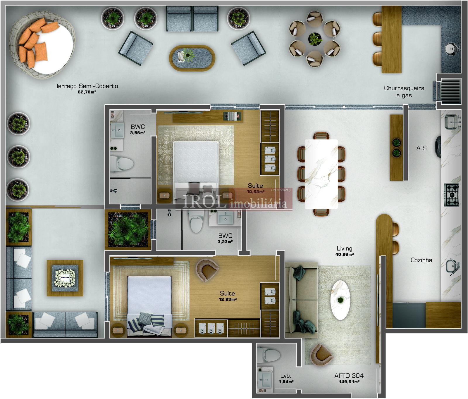 Apartamento à venda com 2 quartos, 83m² - Foto 21