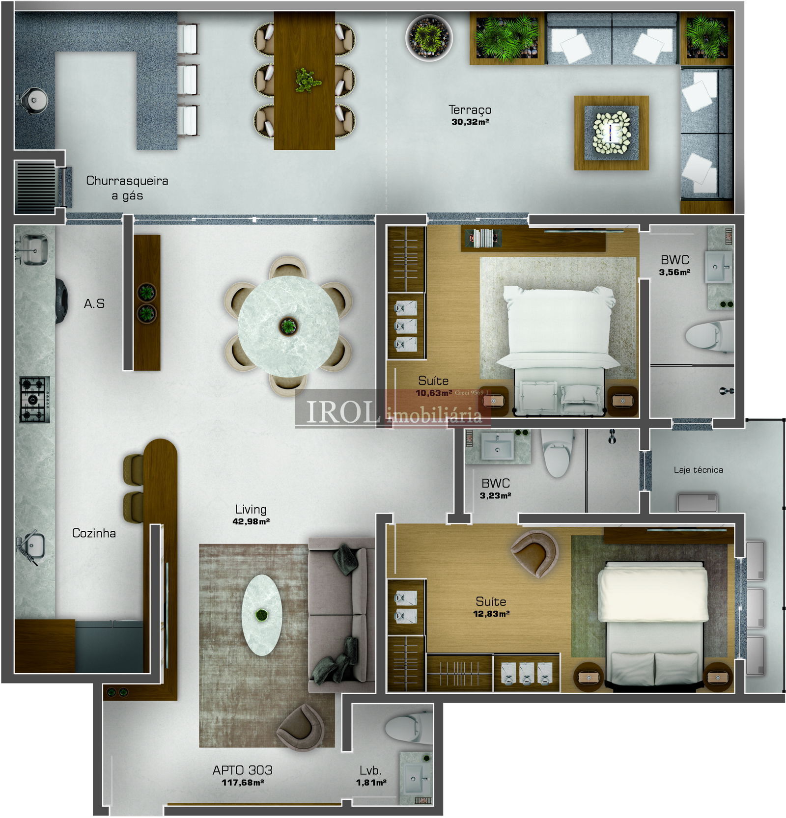 Apartamento à venda com 2 quartos, 83m² - Foto 20