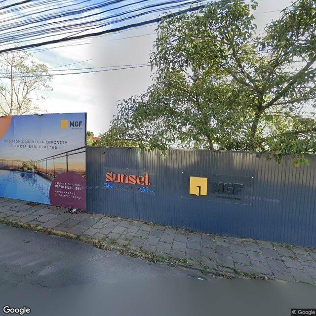 Imagem estática do "Street View" da localização