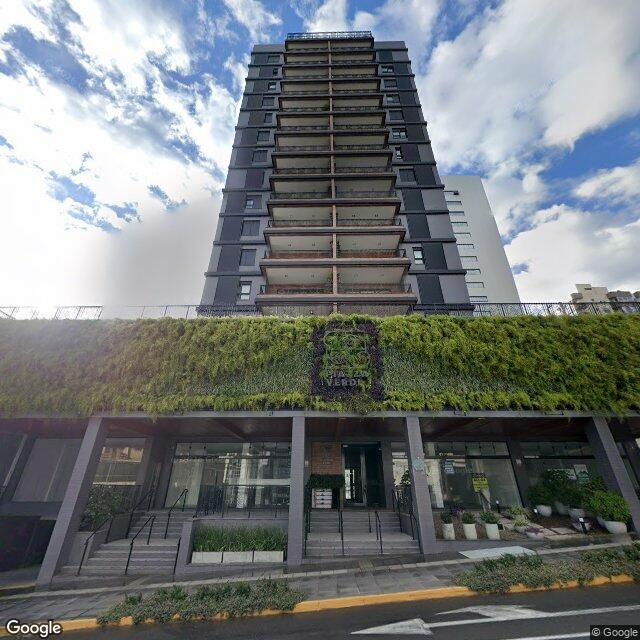 Imagem estática do "Street View" da localização