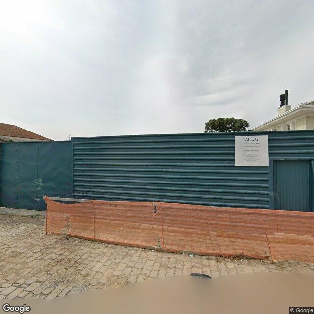 Imagem estática do "Street View" da localização