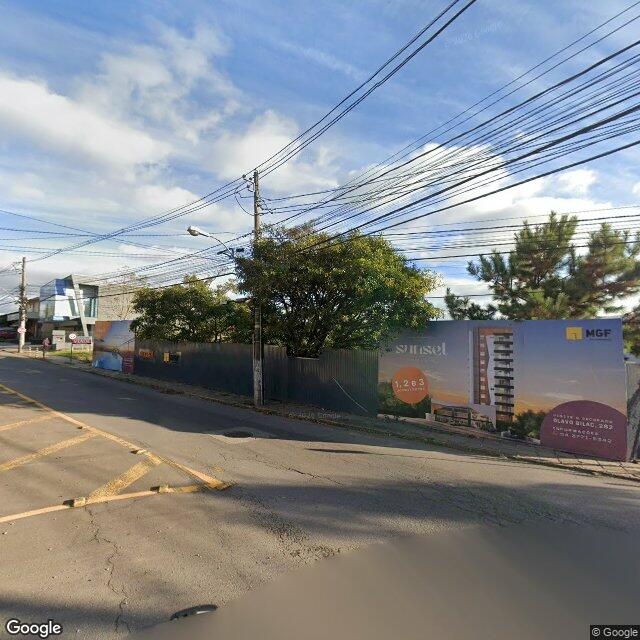 Imagem estática do "Street View" da localização