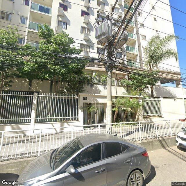 Imagem estática do "Street View" da localização