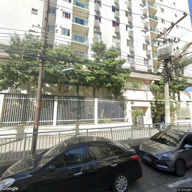 Imagem estática do "Street View" da localização