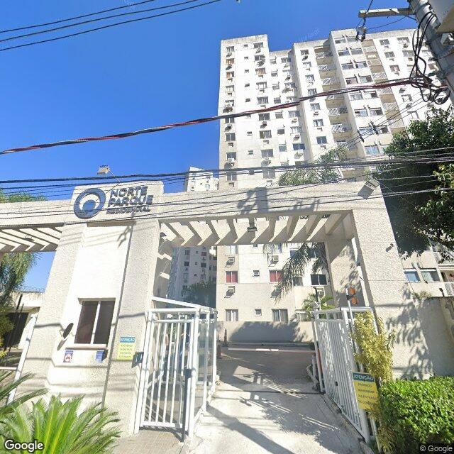 Imagem estática do "Street View" da localização