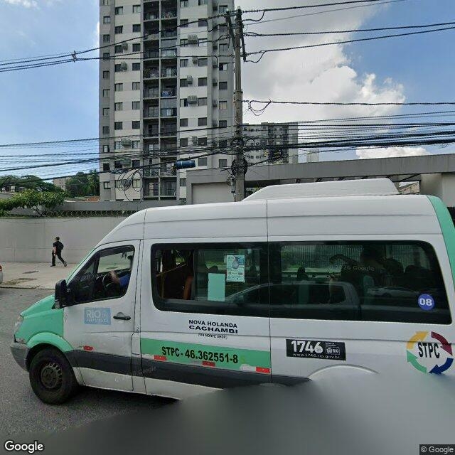 Imagem estática do "Street View" da localização