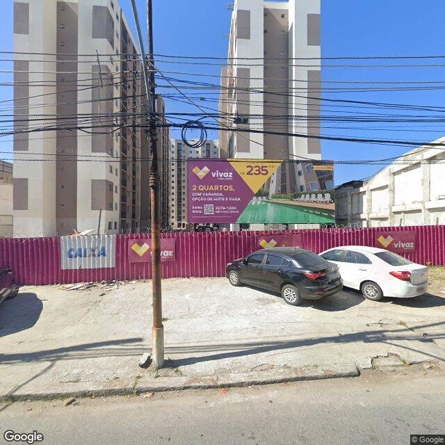 Imagem estática do "Street View" da localização
