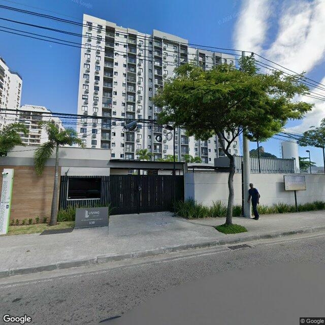 Imagem estática do "Street View" da localização