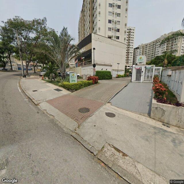 Imagem estática do "Street View" da localização