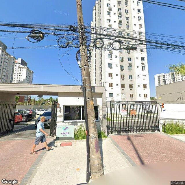 Imagem estática do "Street View" da localização
