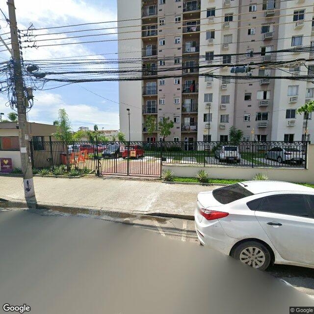 Imagem estática do "Street View" da localização