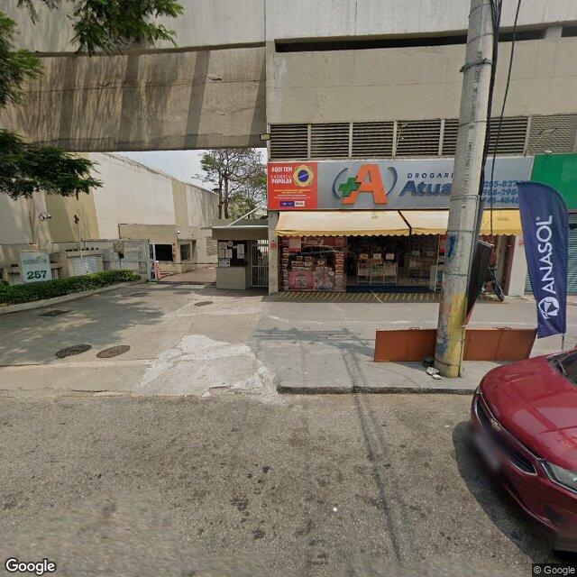 Imagem estática do "Street View" da localização