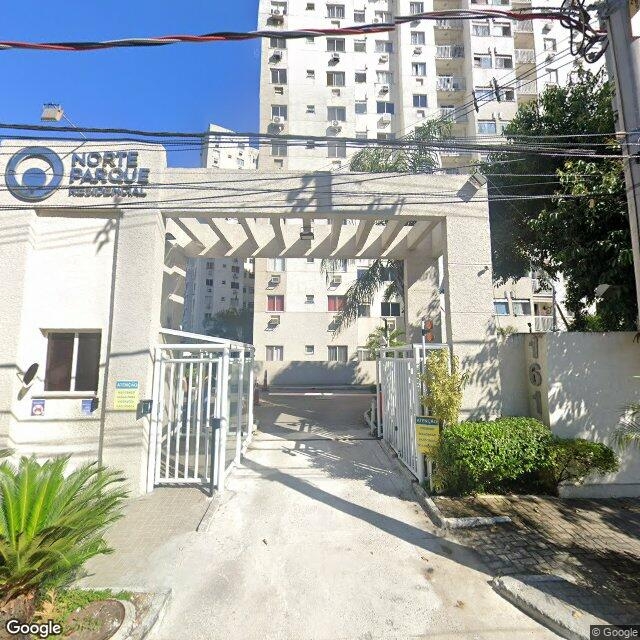 Imagem estática do "Street View" da localização