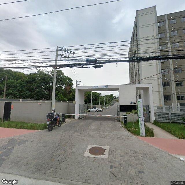 Imagem estática do "Street View" da localização