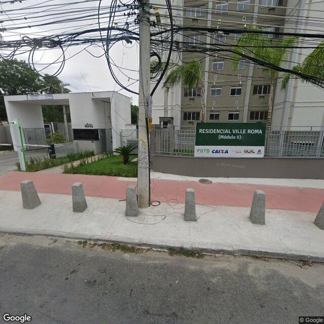 Imagem estática do "Street View" da localização