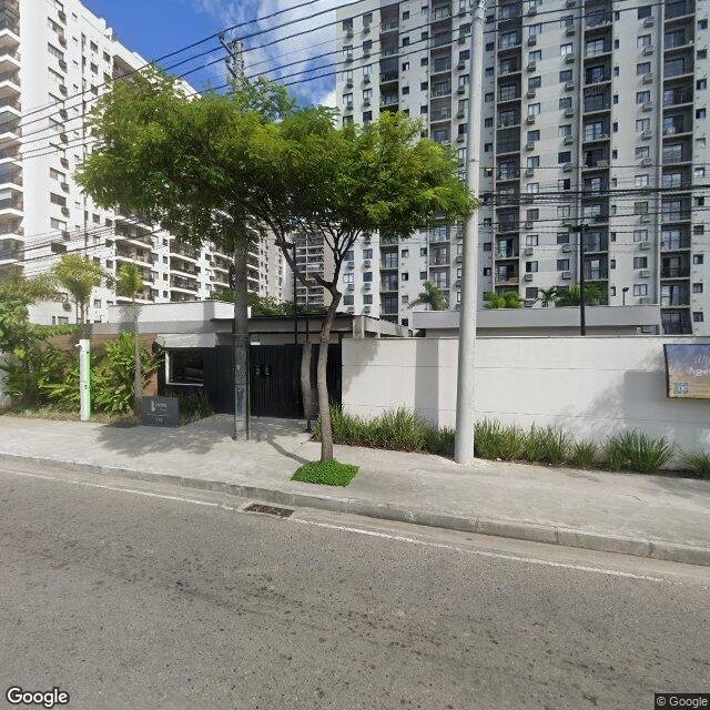 Imagem estática do "Street View" da localização