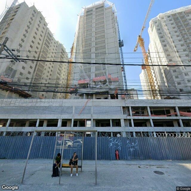 Imagem estática do "Street View" da localização