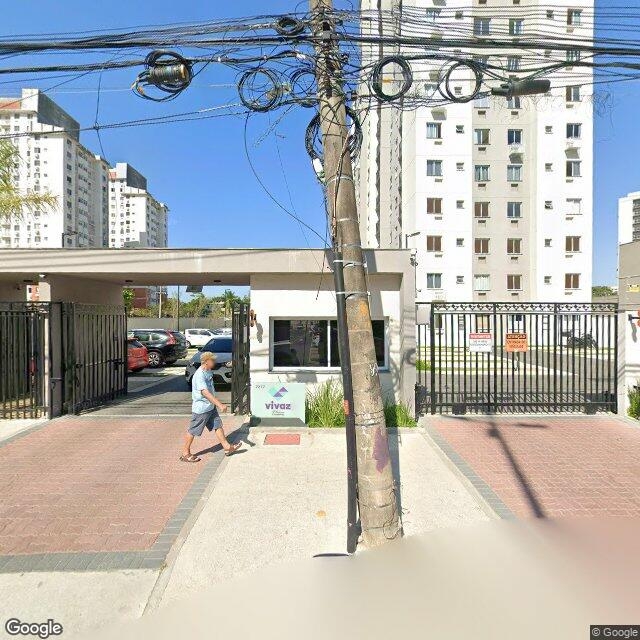 Imagem estática do "Street View" da localização