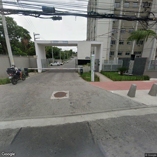 Imagem estática do "Street View" da localização